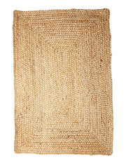 Braided Jute Mat 50 x 70 cm - Natural