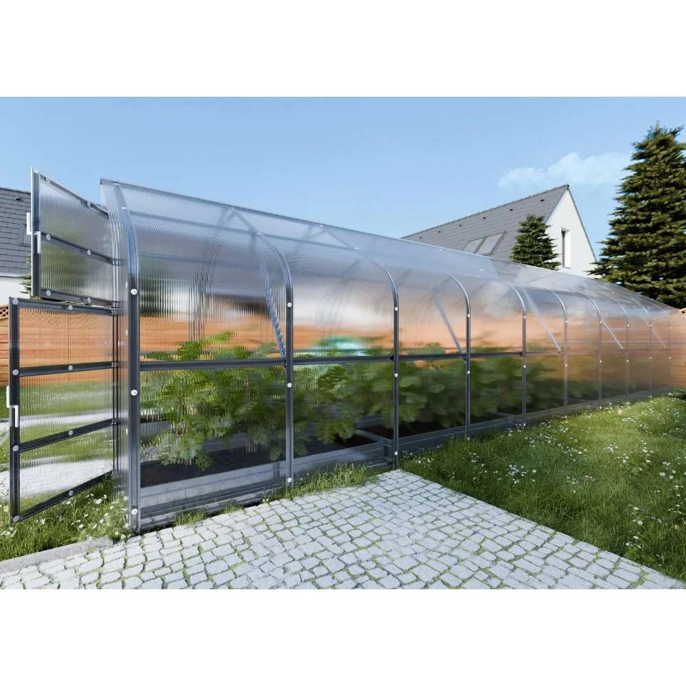 KLASIKA Drop Greenhouse 2,5 x 10 m (25 m2)