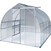 Rhodo IV Clear Greenhouse KGT – Spacious Glass Greenhouse